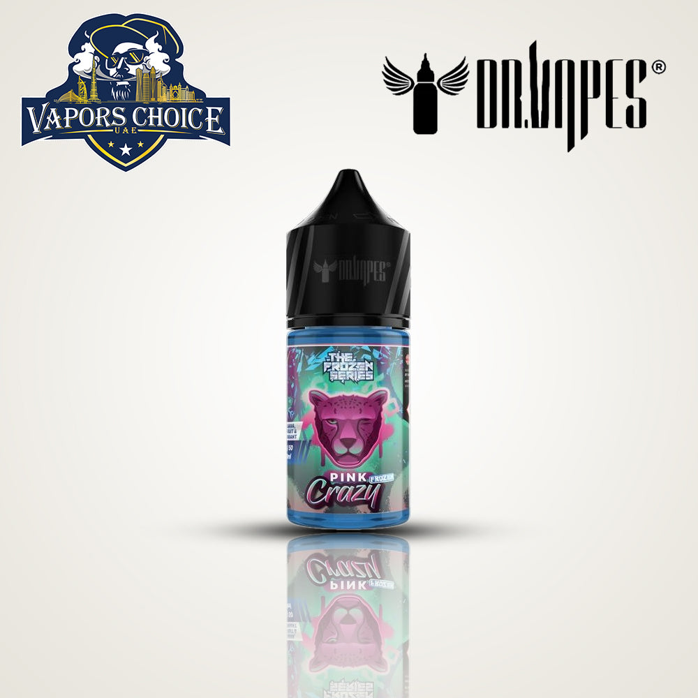 DR VAPES 30ML SALTNIC 20MG & 30MG & 50MG Pink Frozen Crazy Ras Al Khaimah 