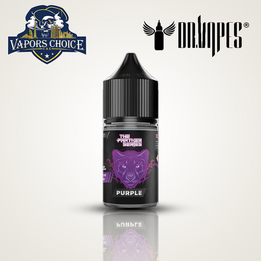DR VAPES 30ML SALTNIC 20MG & 30MG & 50MG Purple Panther Duabi
