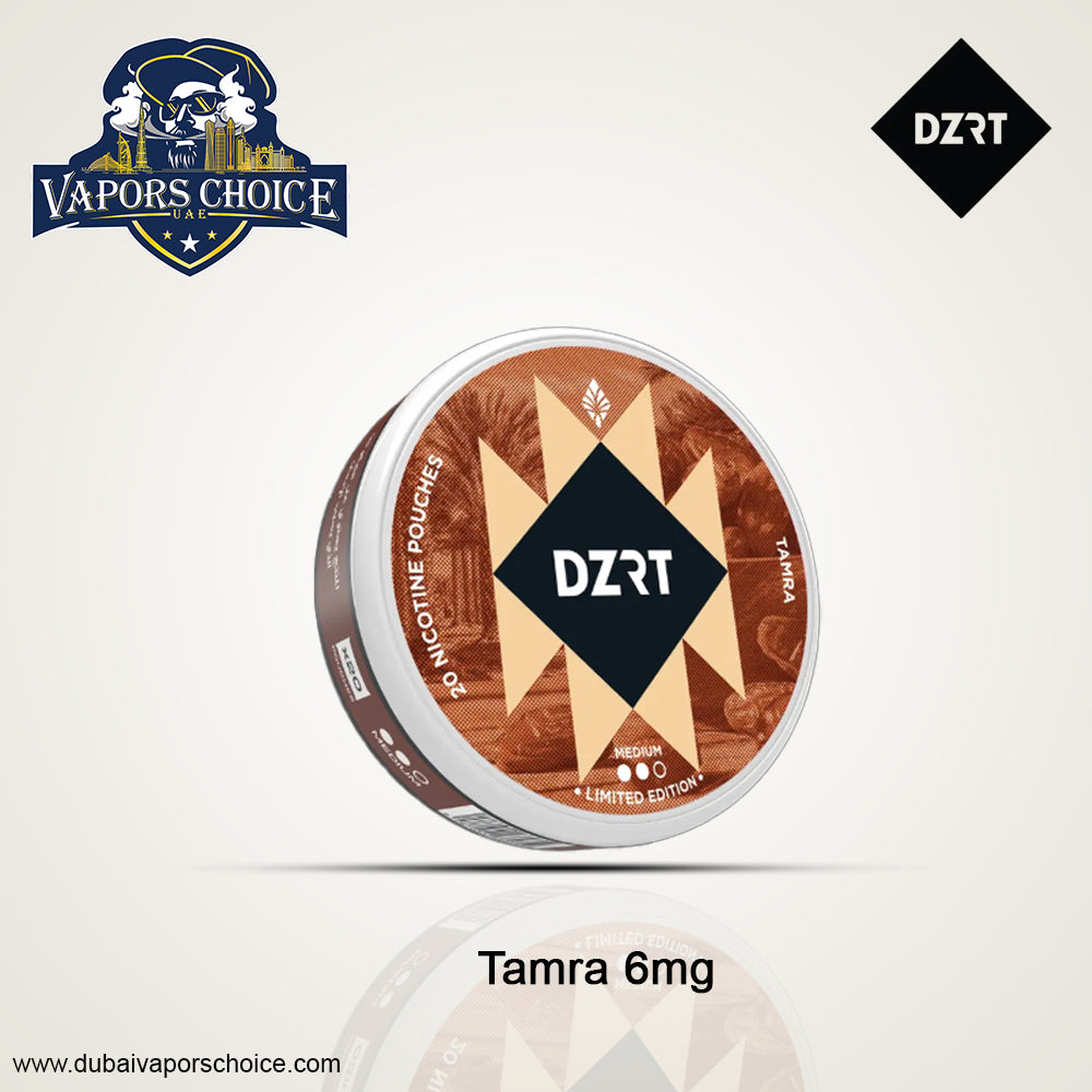 DZRT Nicotine Pouches Tamra_6mg UAE Dubai & Abu Dhabi