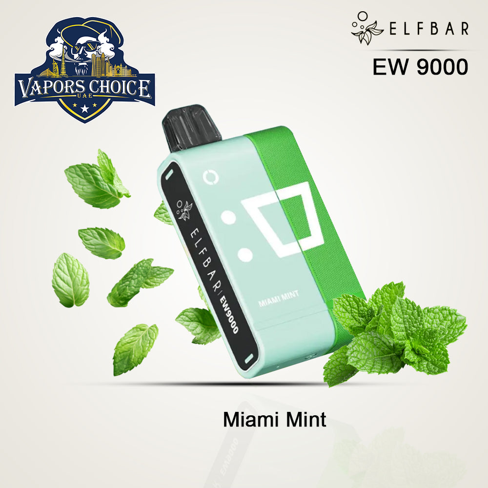 ELFBAR EW9000 (50mg)  9000 PUFFS Disposable Pods & Kit UAE Abu Dhabi 