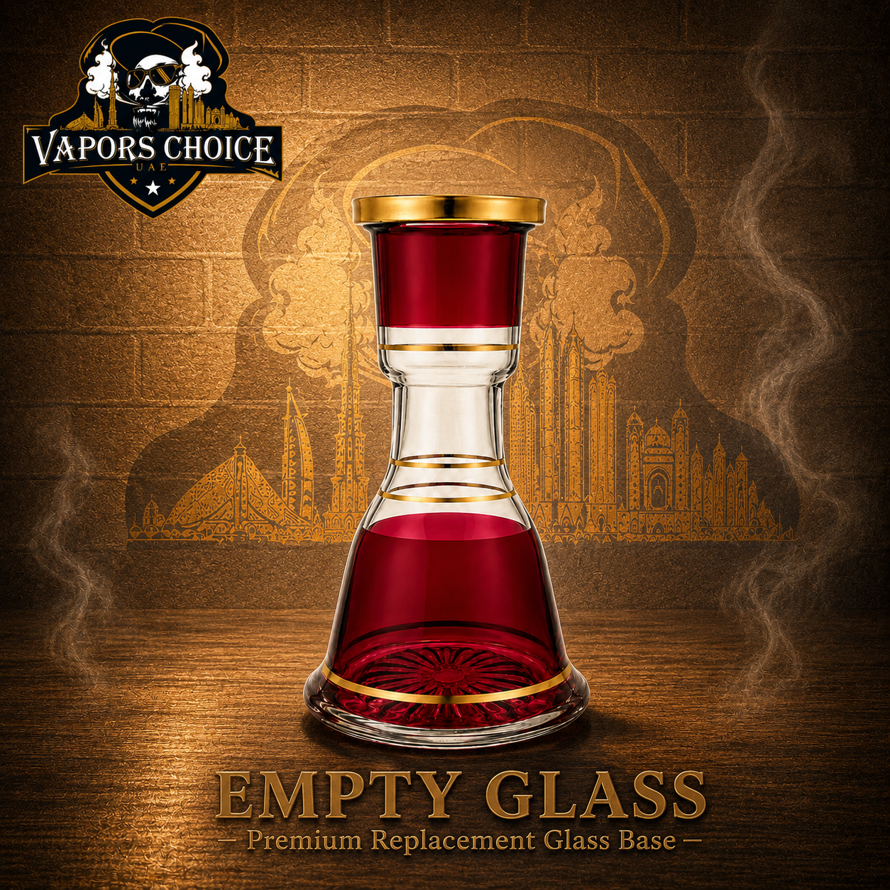 EMPTY_GLASS_Premium_Replacement_Glass_Base_