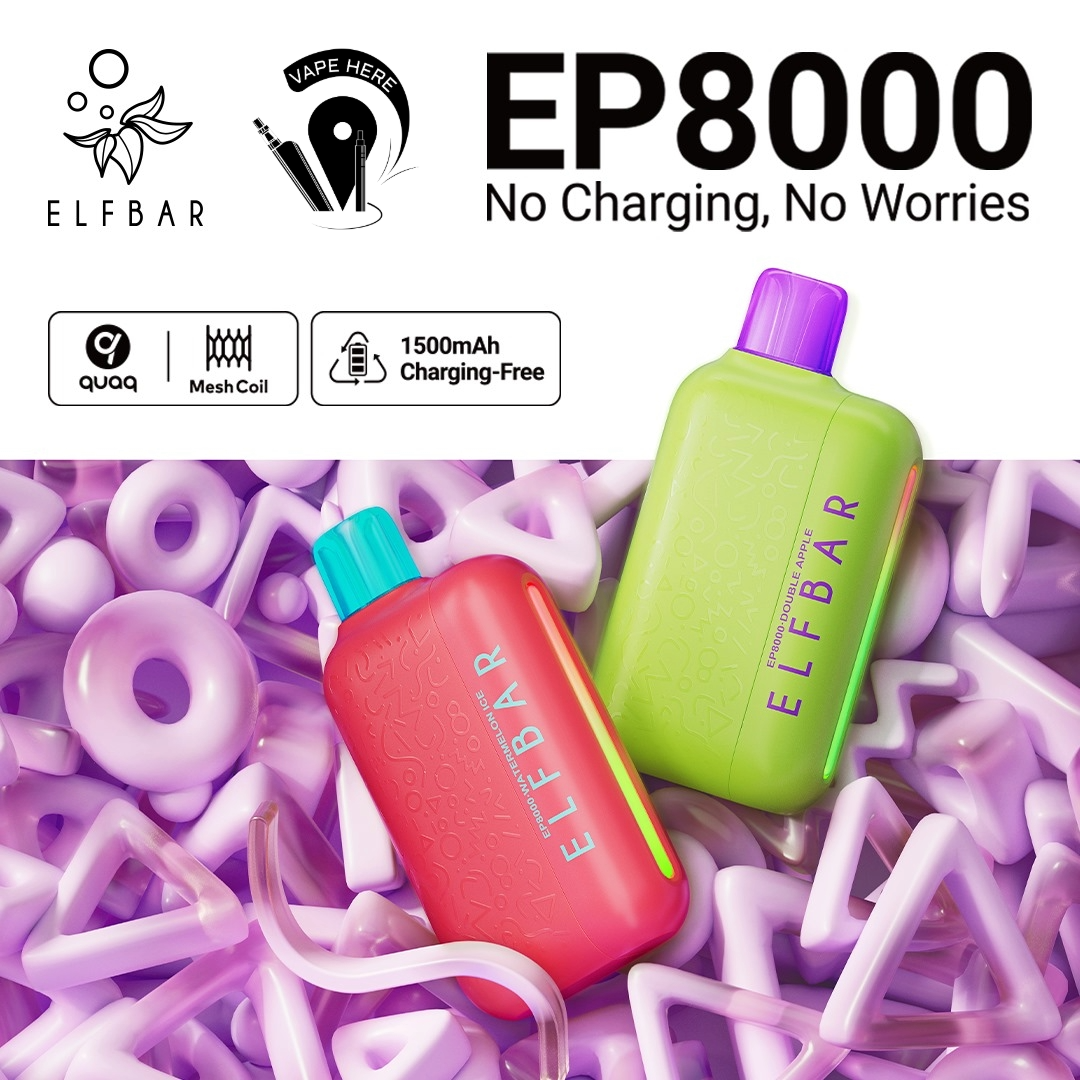 Elf Bar EP8000 Puffs Disposable Vape UAE Abu Dhabi