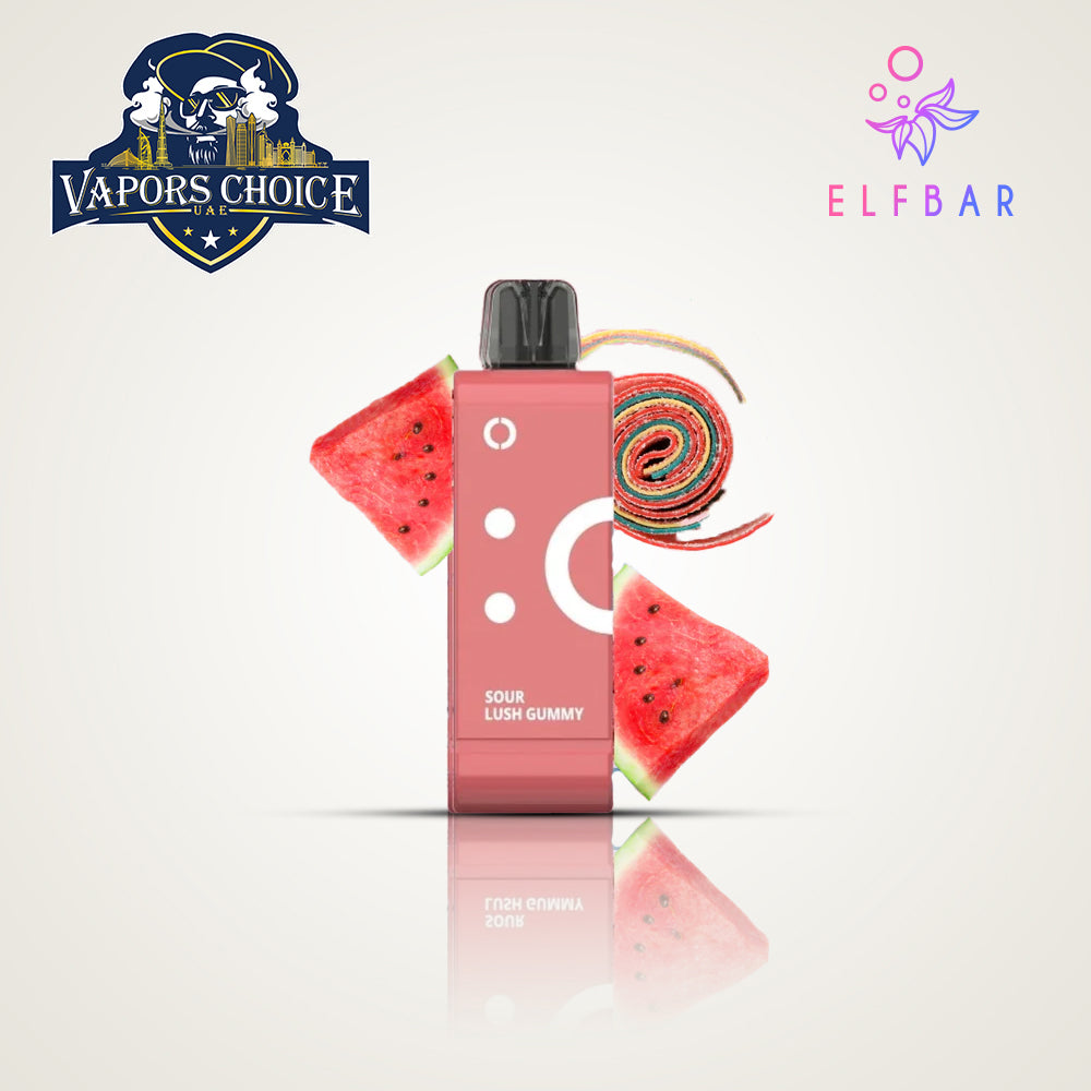 ELFBAR EW9000 (50mg) 9000 PUFFS Disposable Pods & Kit Sour Lush UAE Al Ain