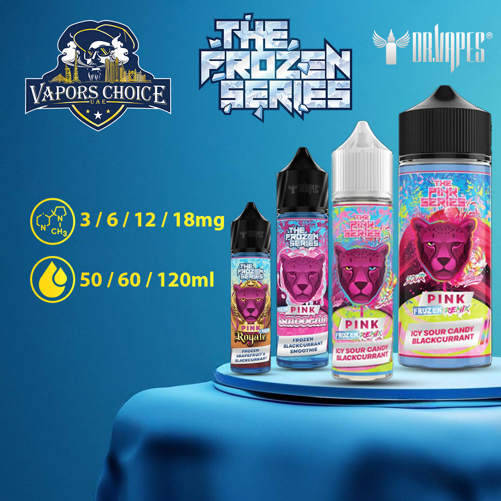 FROZEN SERIES E-LIQUIDS By DR.VAPE UAE Abu Dhabi