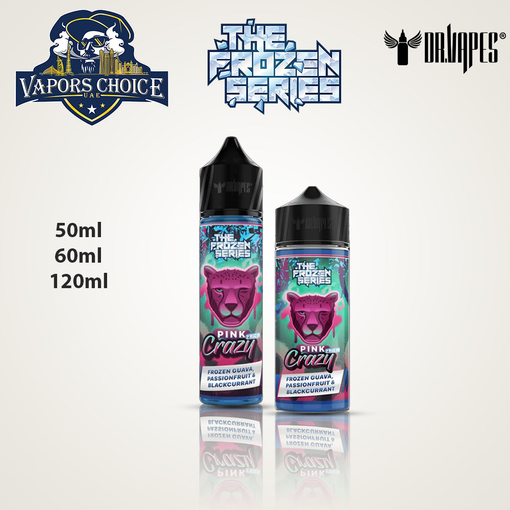 FROZEN SERIES E-LIQUIDS By DR.VAPE PINK FROZEN CRAZY UAE Ajman