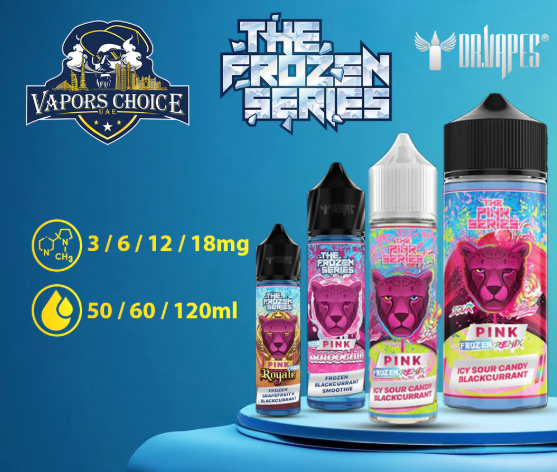FROZEN Series E-Liquids ( By DR.VAPE ) 1st UAE Abu Dhabi