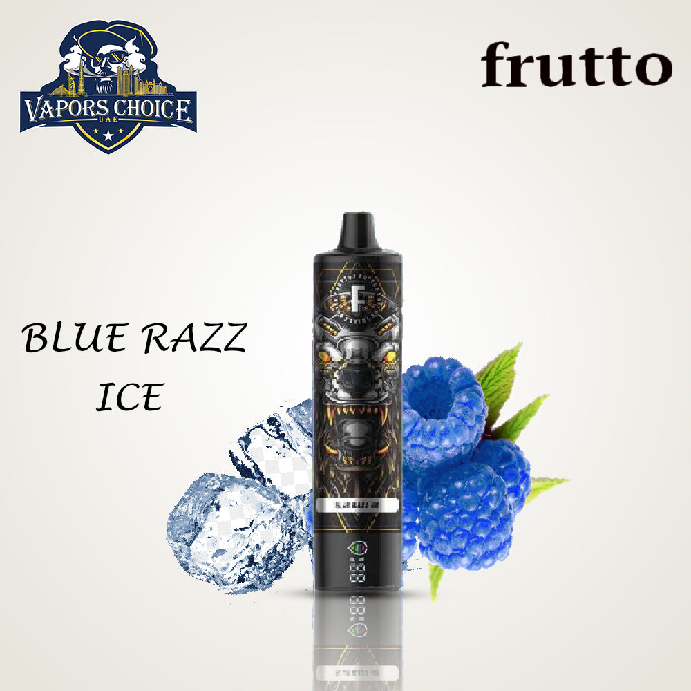FRUTTO 18000 PUFFS (50mg) - DISPOSABLE VAPE Blue Razz Ice UAE Dubai & Ajman