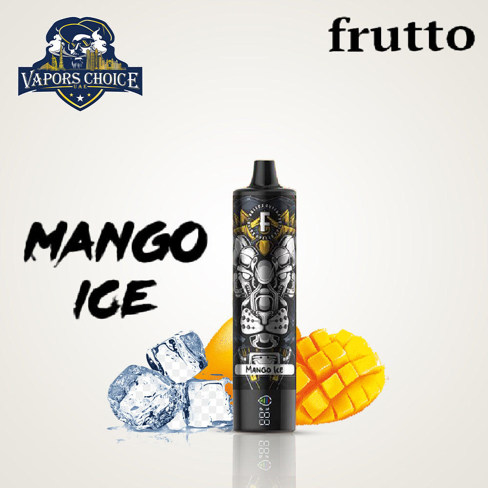 FRUTTO 18000 PUFFS (50mg) - DISPOSABLE VAPE Mango Ice UAE Abu Dhabi