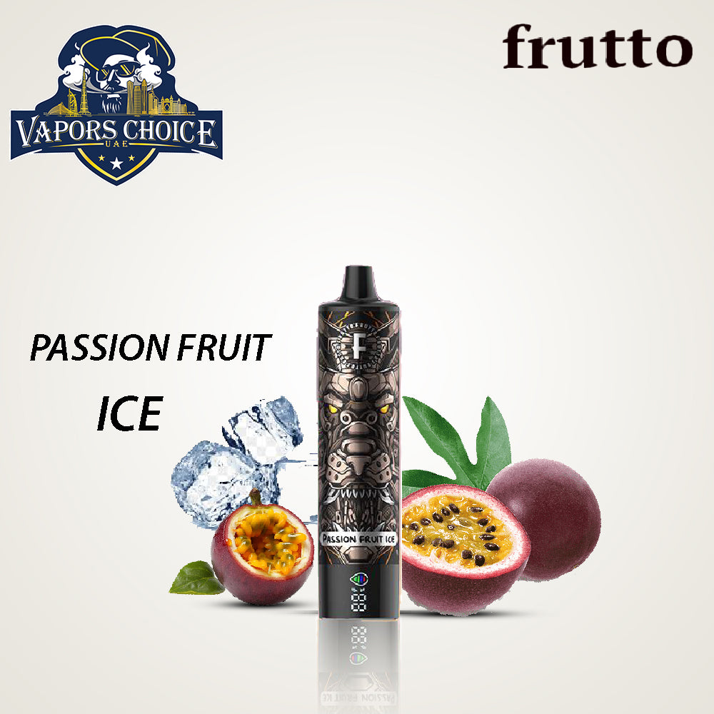 FRUTTO 18000 PUFFS (50mg) - DISPOSABLE VAPE Passion Fruit Ice UAE Dubai & Al Sharjah