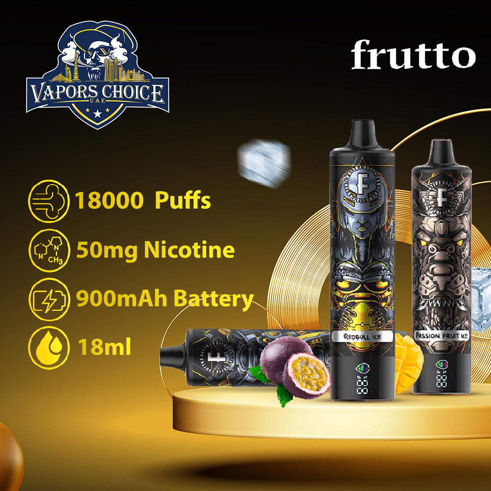 FRUTTO 18000 PUFFS (50mg) - DISPOSABLE VAPE 2st UAE Dubai