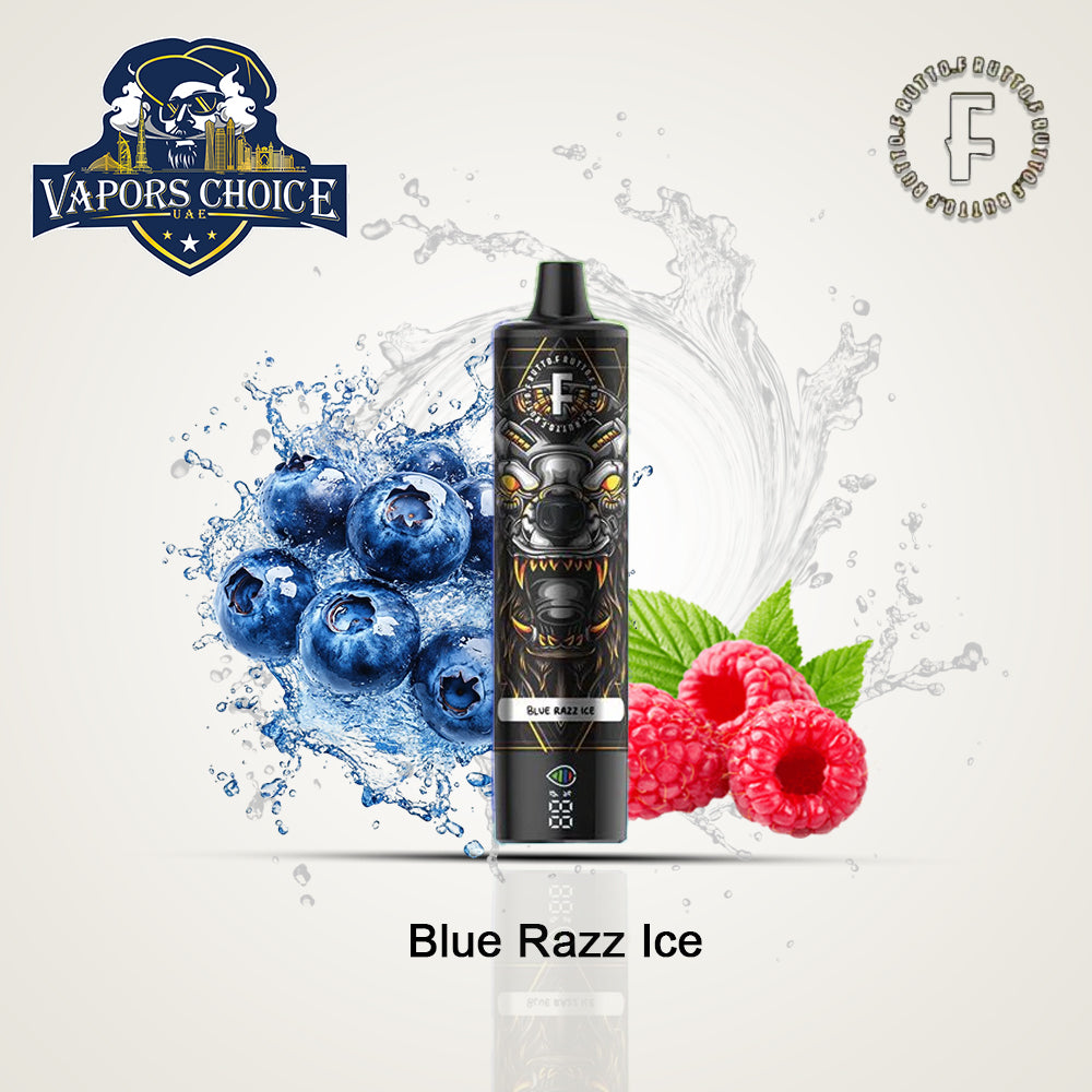 FRUTTO 18000 PUFFS (50mg)DISPOSABLE VAPE Blue Razz Ice UAE Abu Dhabi