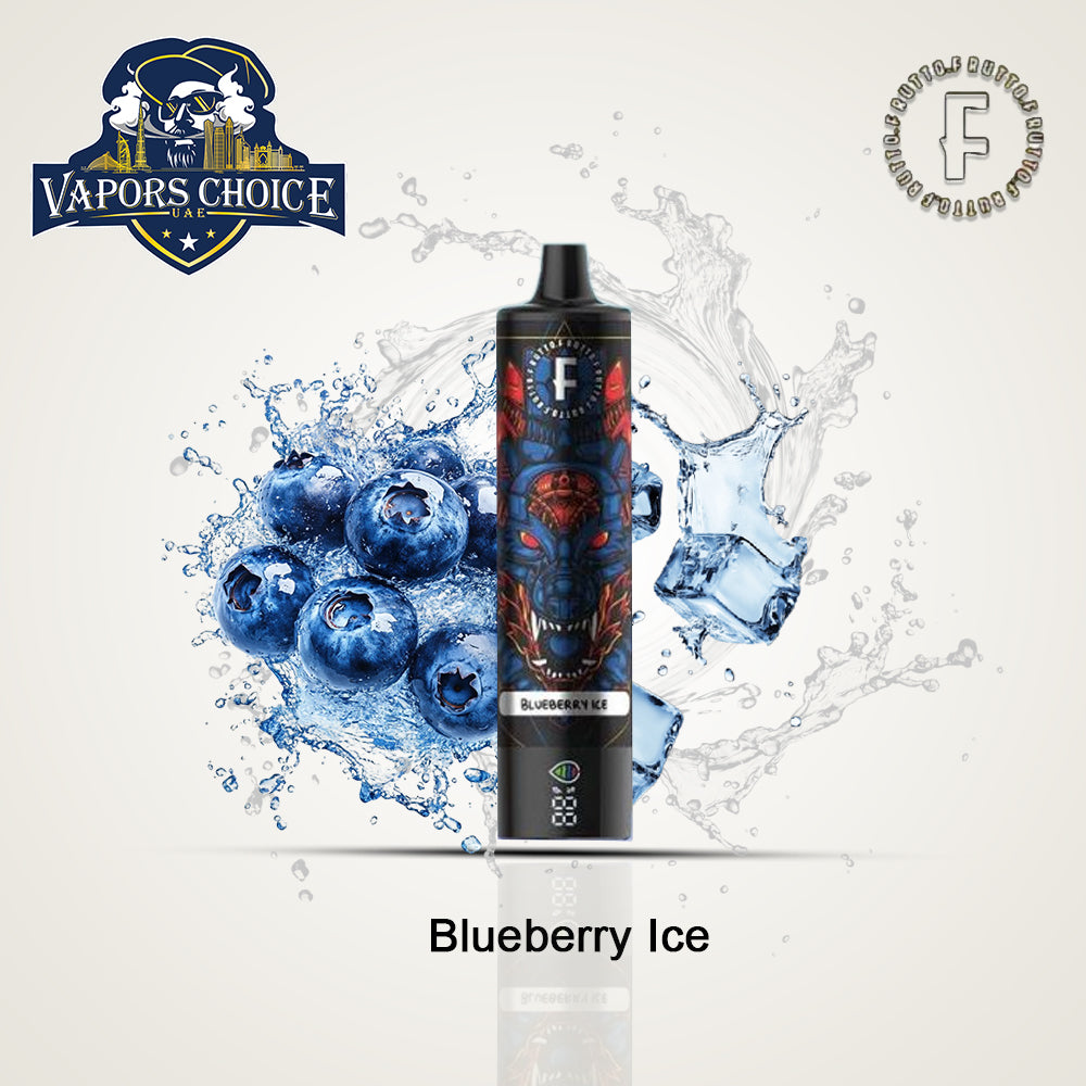 FRUTTO 18000 PUFFS (50mg)DISPOSABLE VAPE Blueberry Ice  UAE Abu Dhabi