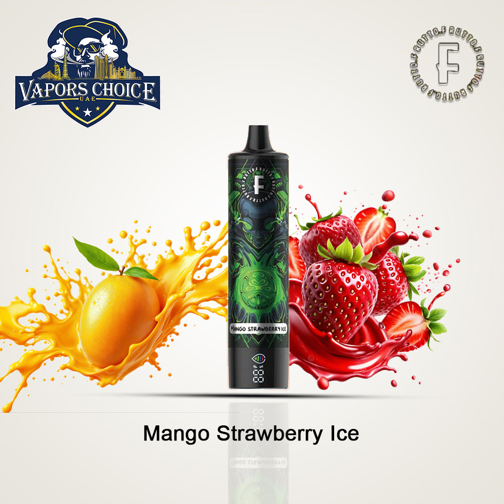 FRUTTO 18000 PUFFS (50mg)DISPOSABLE VAPE Mango Strawberry Ice UAE Abu Dhabi & Dubai