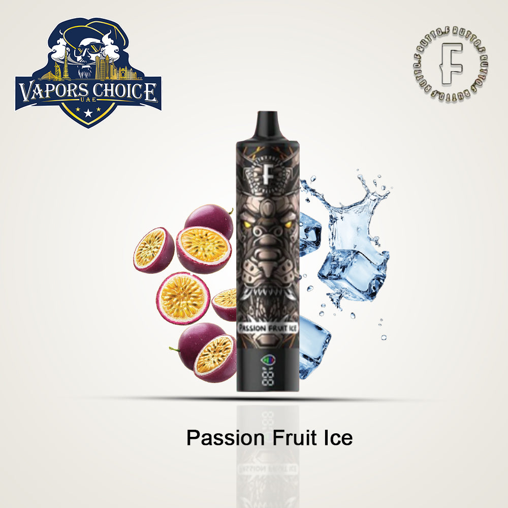 FRUTTO 18000 PUFFS (50mg)DISPOSABLE VAPE Passion Fruit Ice UAE Dubai