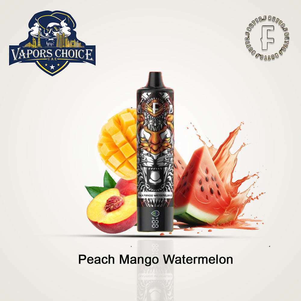 FRUTTO 18000 PUFFS (50mg)DISPOSABLE VAPE Peach Mango Watermelon UAE Abu Dhabi & Al Ain