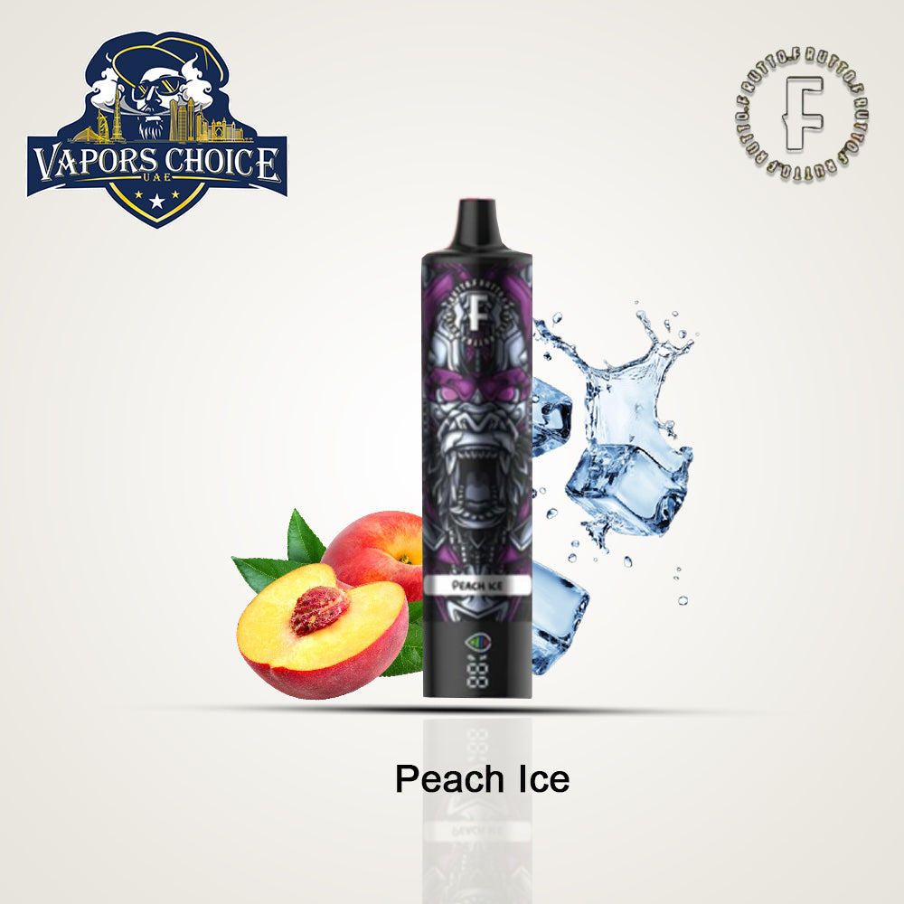 FRUTTO 18000 PUFFS (50mg)DISPOSABLE VAPE Peach Ice UAE Al Ain & Dubai