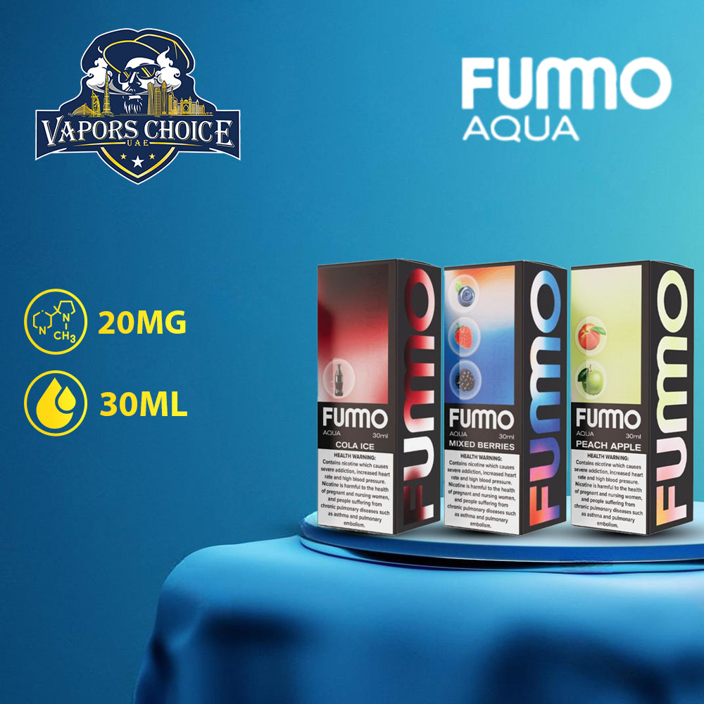 FUMMO AQUA  30ML SALTNIC 20MG Dubai 