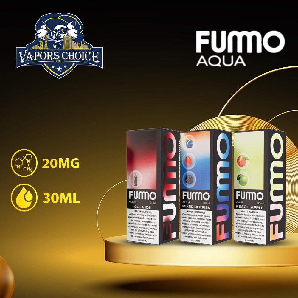 FUMMO AQUA  30ML SALTNIC 20MG Abu Dhabi