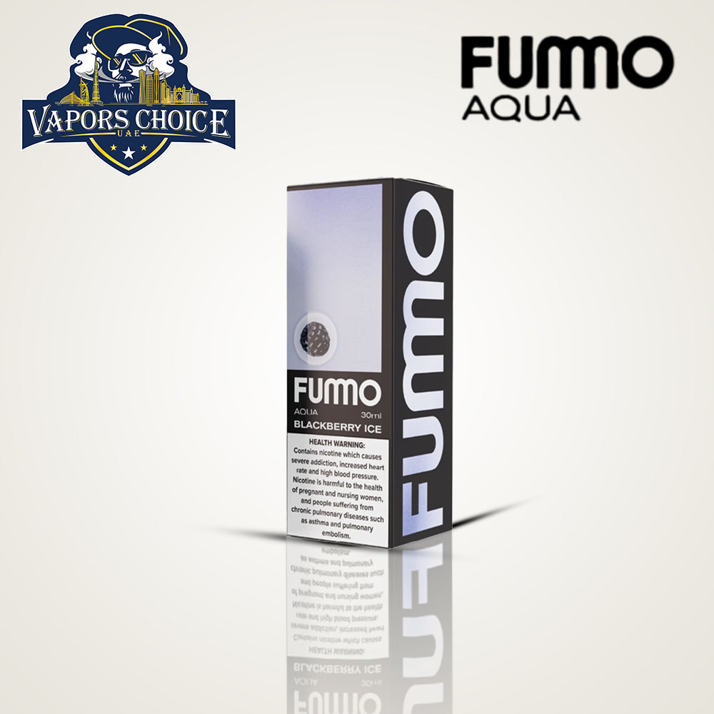 FUMMO AQUA  30ML SALTNIC 20MG Blackberry Ice Ajman