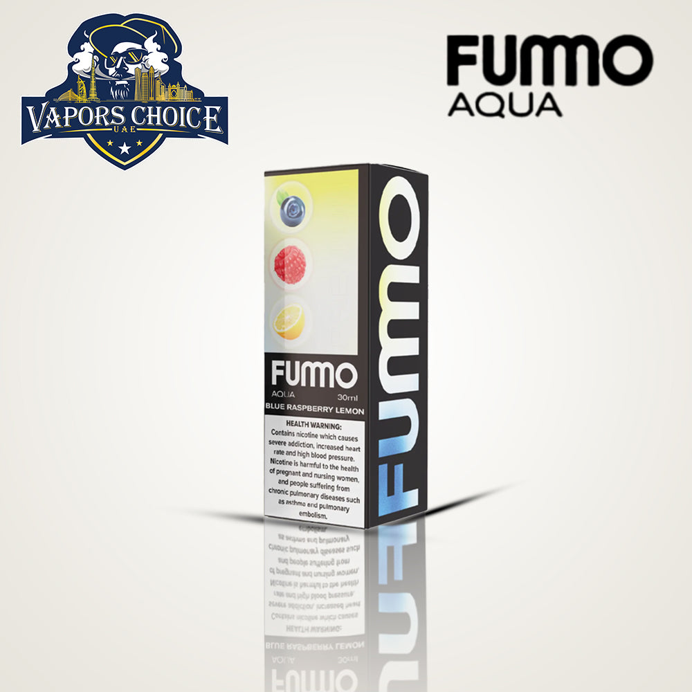 FUMMO AQUA  30ML SALTNIC 20MG Blue Raspberry Lemon Ajman 