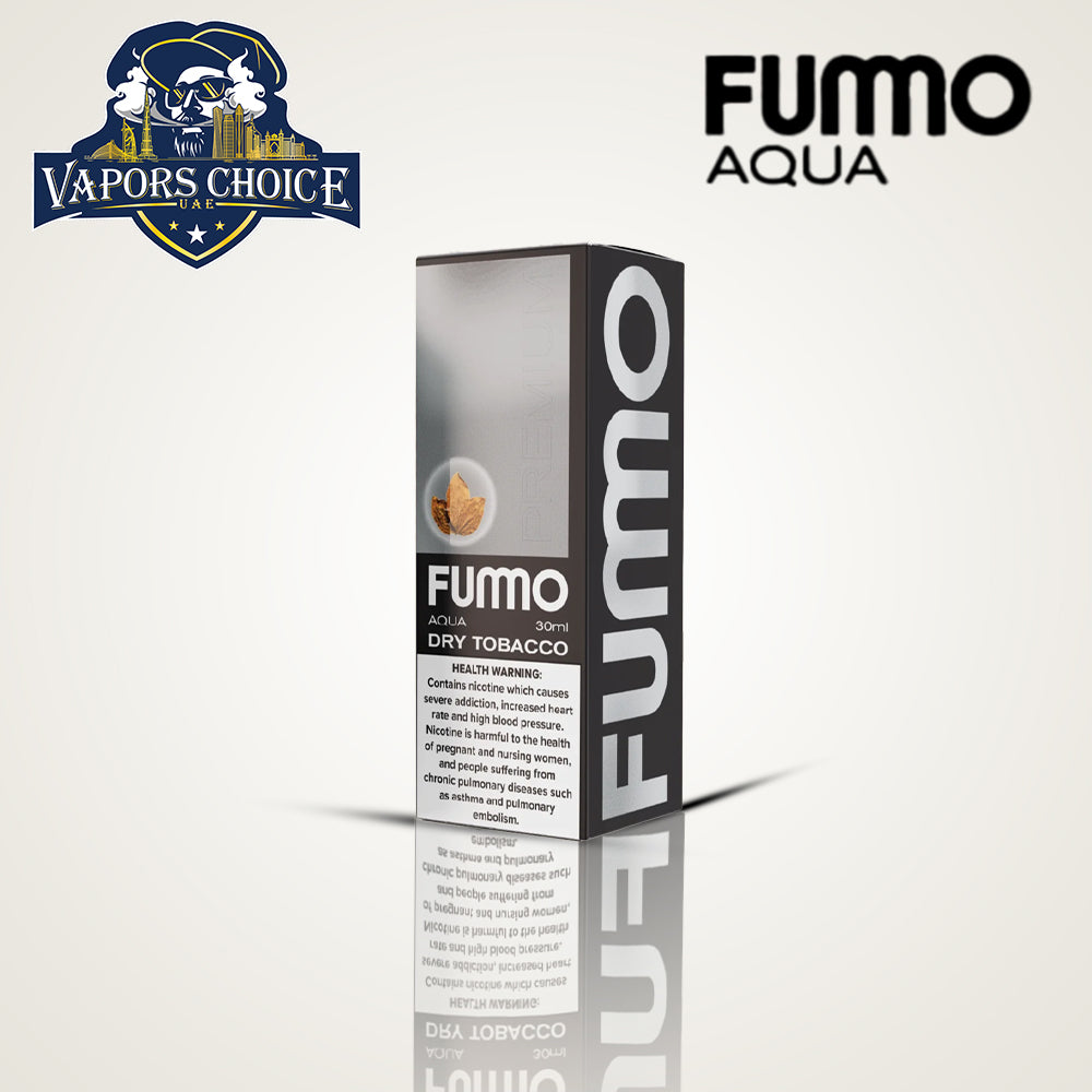 FUMMO AQUA  30ML SALTNIC 20MG Dry Tobacco Al Ain