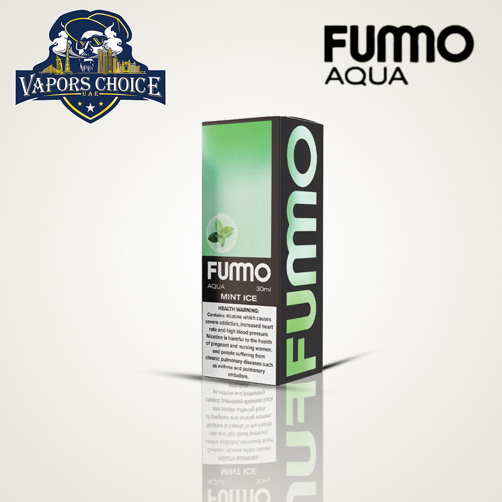 FUMMO AQUA  30ML SALTNIC 20MG Mint Ice Al Ain