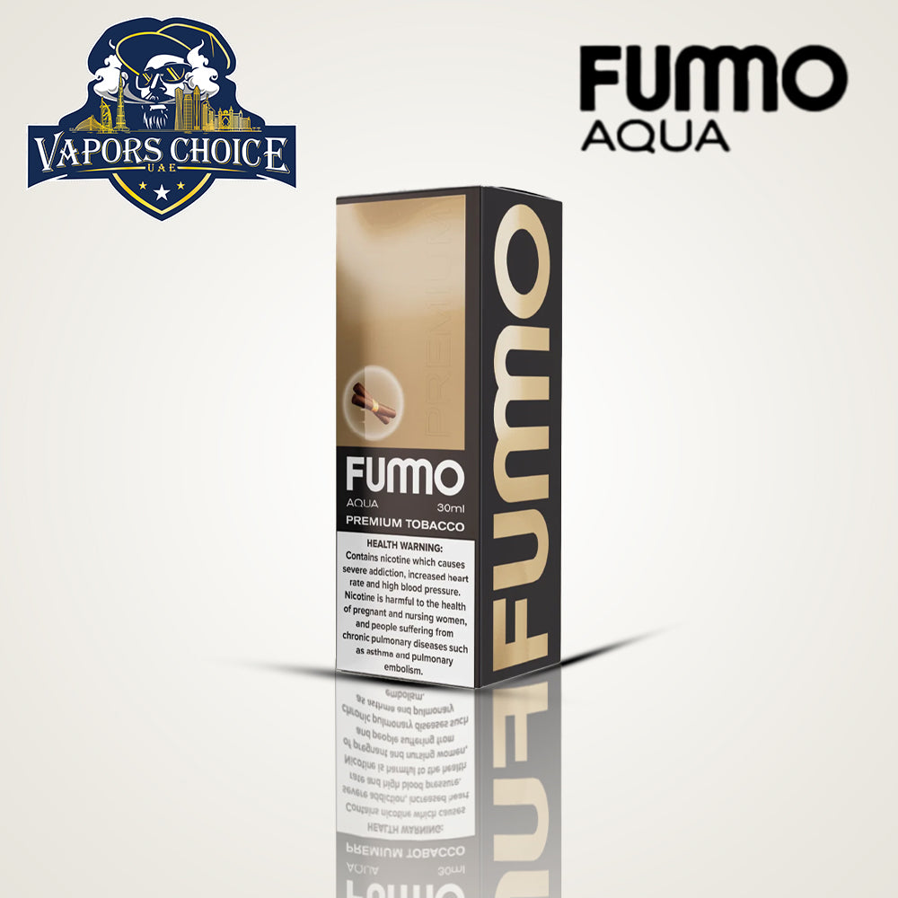 FUMMO AQUA  30ML SALTNIC 20MG Premium Tobacco  Ras Al Khaimah