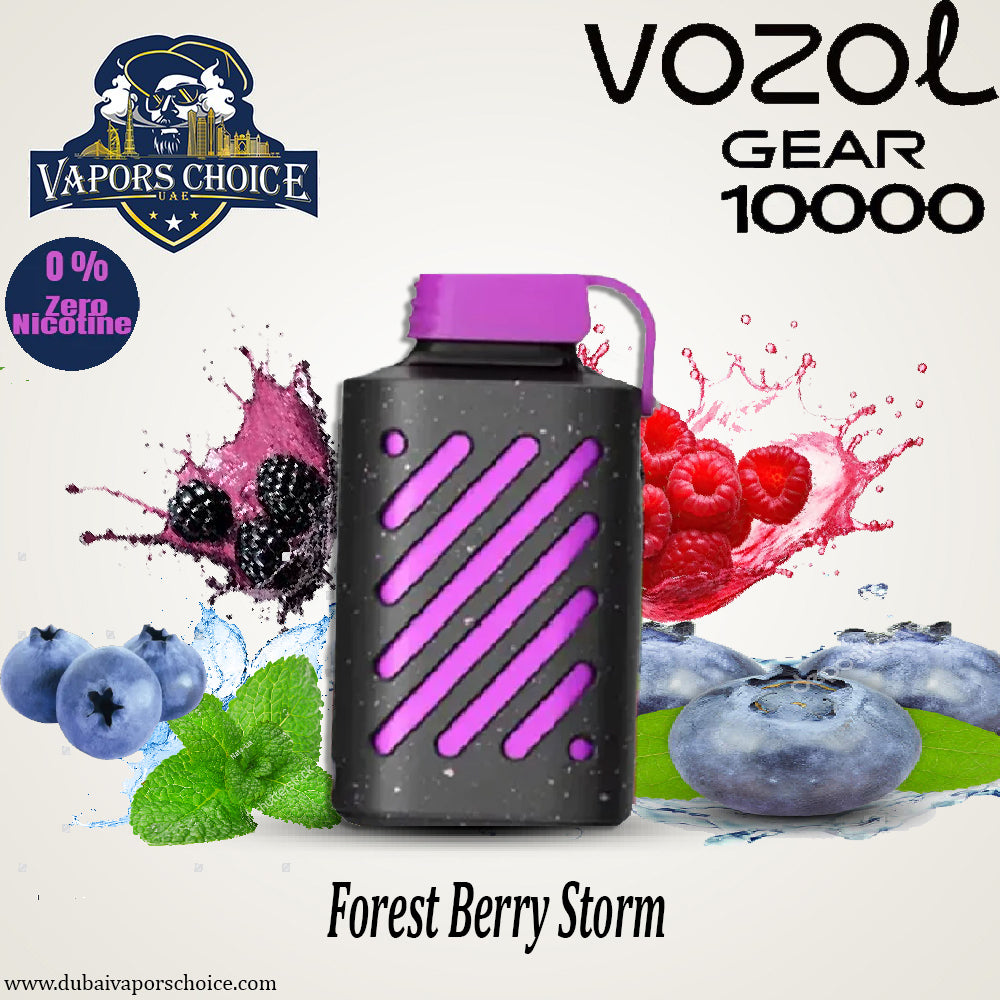 ZERO Nicotine - VOZOL GEAR 10K Puffs Disposable Vape & Fujaira 