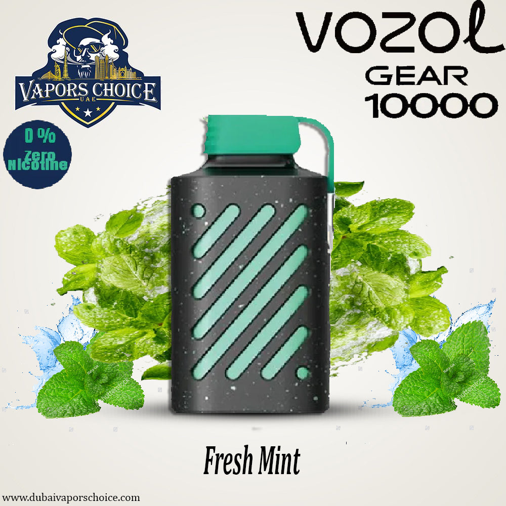 ZERO Nicotine - VOZOL GEAR 10K Puffs Disposable Vape &  Fujairah 