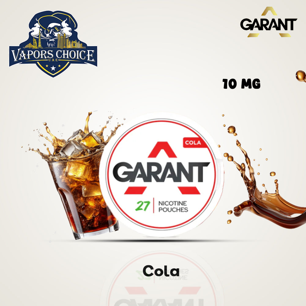 GARANT Nicotine Pouches Cola10mg UAE Abu Dhabi & Dubai