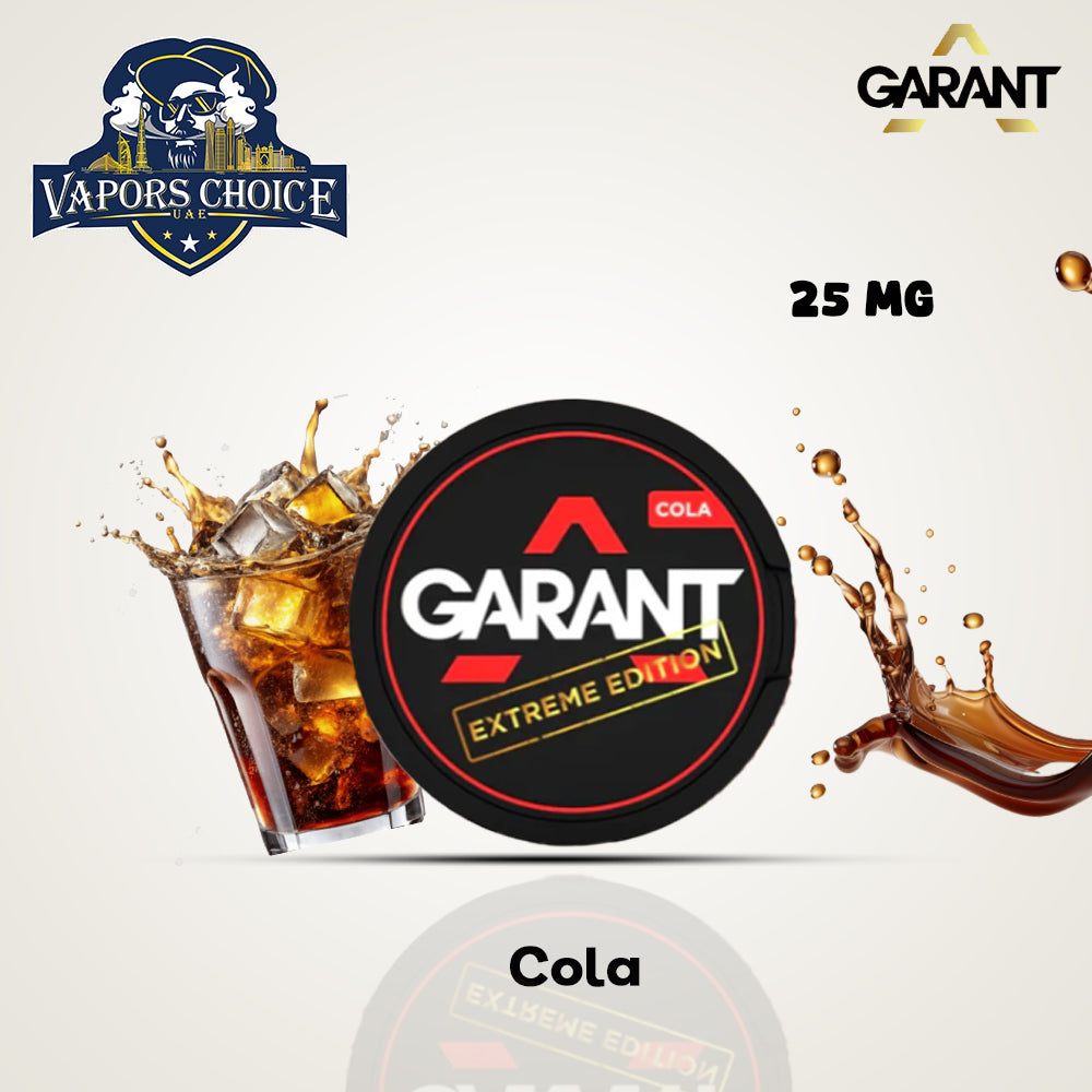 GARANT Nicotine Pouches Cola25mg UAE Abu Dhabi & Ajman