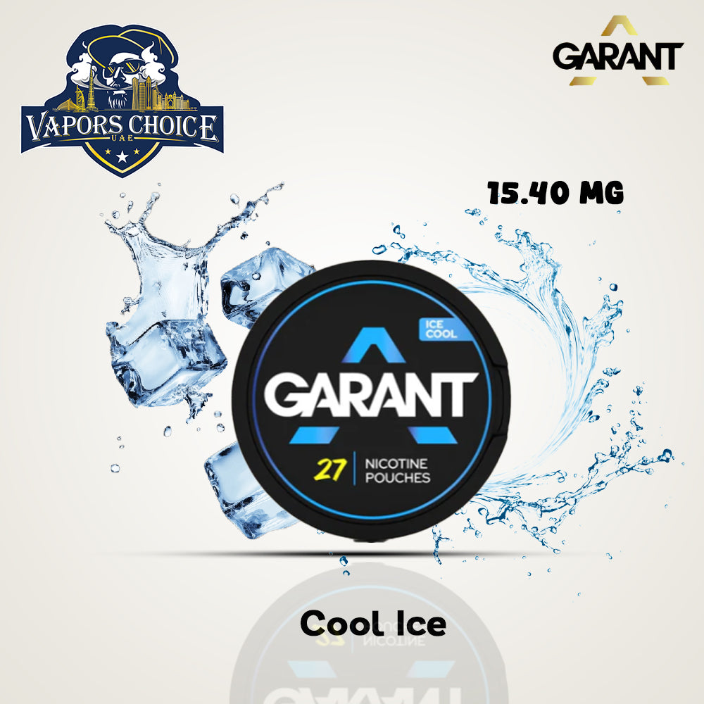 GARANT Nicotine Pouches Cool Ice 15.40 mg UAE Al Ain & Abu Dhabi