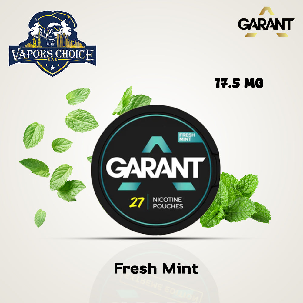 GARANT Nicotine Pouches Fresh Mint 17.5 UAE Abu Dhabi & Fujairah