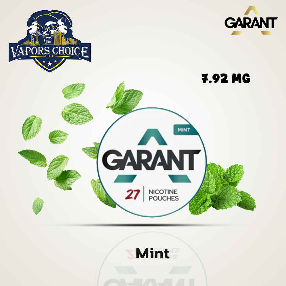 GARANT Nicotine Pouches Mint 7.92 mg UAE Ajman & Al Sharjah