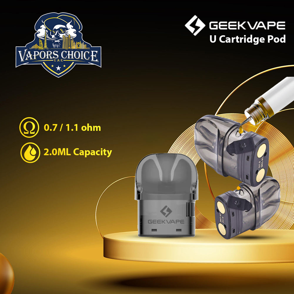 GEEKVAPE U Cartridge Pod 3Pcs Pack 2ml UAE Dubai