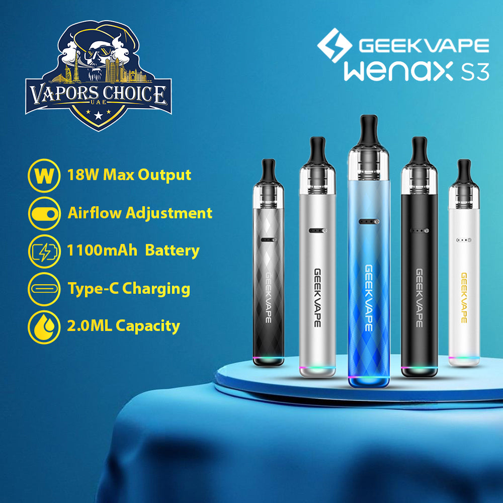 GEEKVAPE Wenax S3 Pod Kit UAE Abu Dhabi