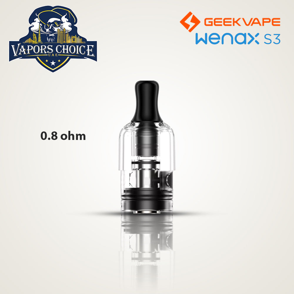 GEEKVAPE Wenax S  S3 Replacement Pods 0.8 ohm UAE Al Ain