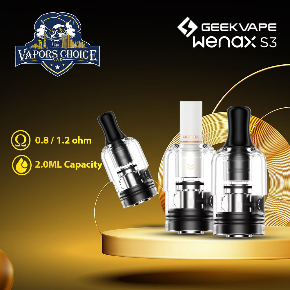 GEEKVAPE Wenax S  S3 Replacement Pods UAE Dubai