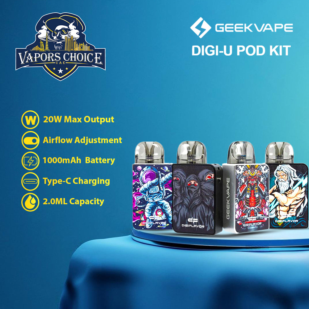 GEEKVAPE Digiflavor U Pod Kit 1000mAh UAE Abu Dhabi