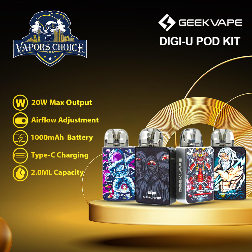 GEEKVAPE Digiflavor U Pod Kit 1000mAh UAE Dubai