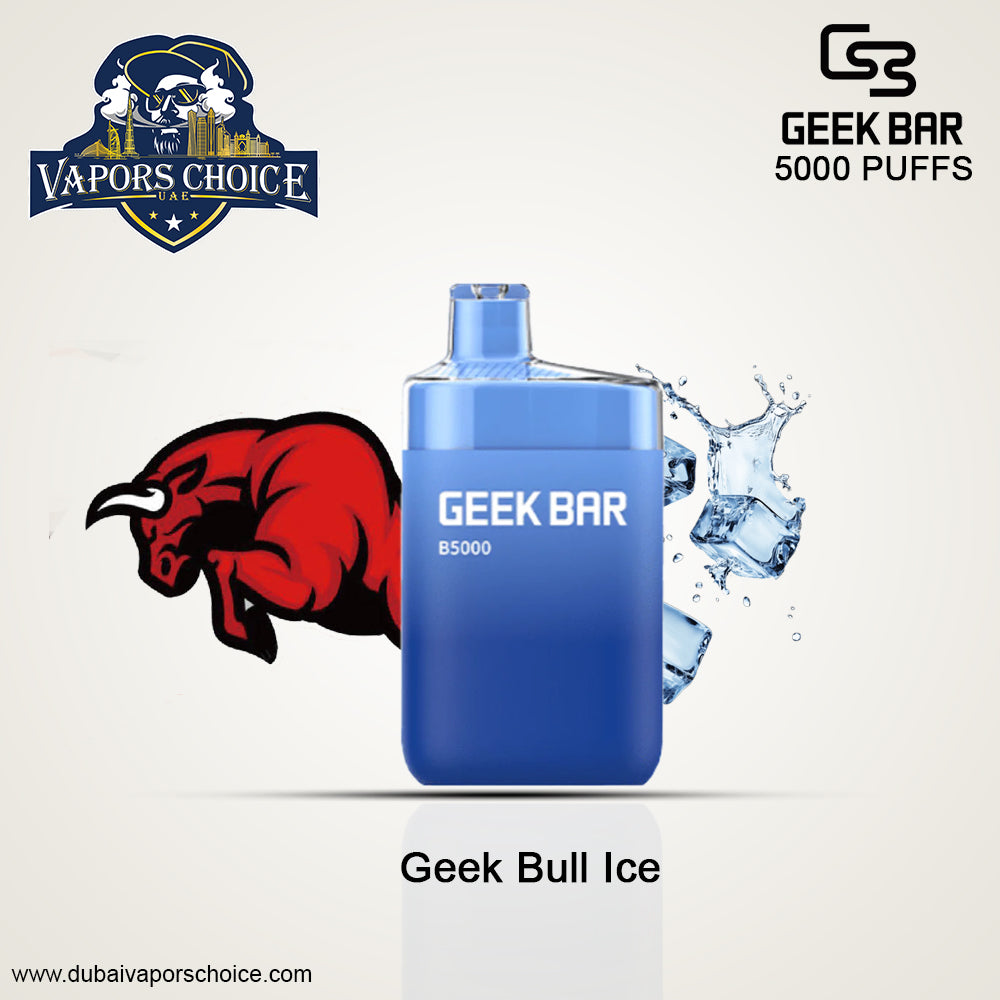 GEEK BAR B5000 (0, 20 & 50mg) RECHARGEABLE DISPOSABLE 