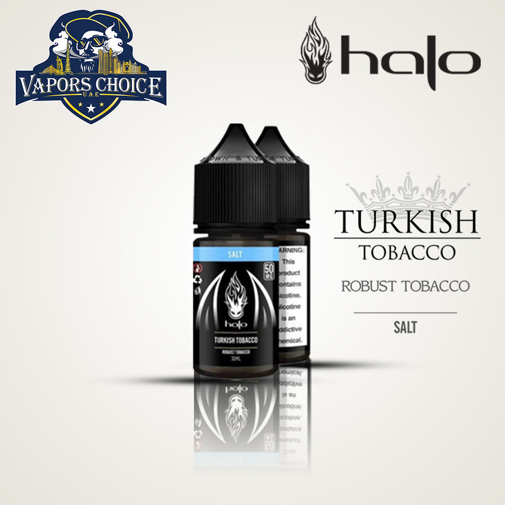 HALO 30ML SALTNIC TOBACCO FLAVORS Turkish Tobacco UAE Ajman