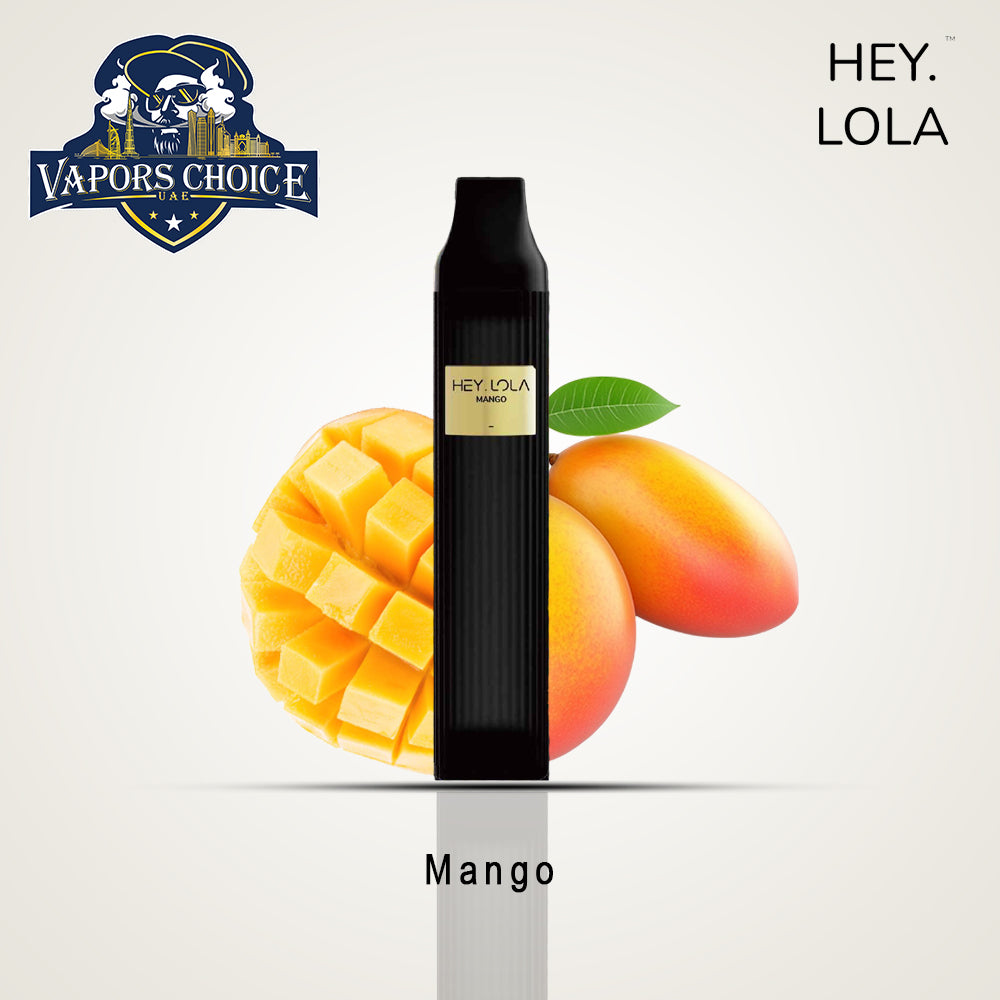 HEY LOLA (20mg) 4500 PUFFS - DISPOSABLE VAPE Mango UAE Ras Al Khaimah