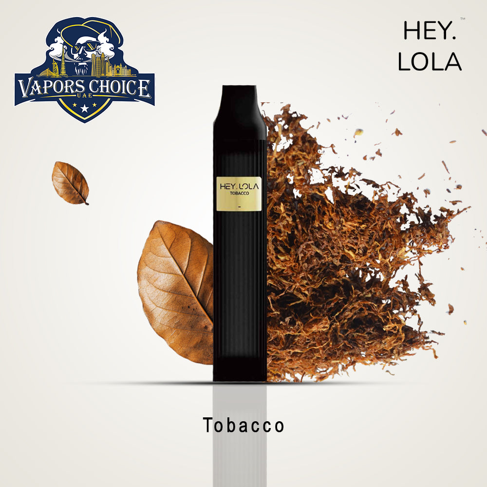 HEY LOLA (20mg) 4500 PUFFS - DISPOSABLE VAPE Tobacco UAE Abu Dhabi & Ajman