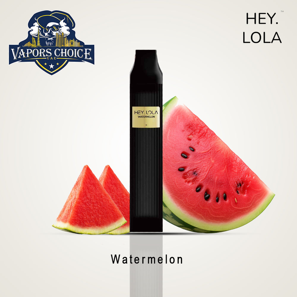 HEY LOLA (20mg) 4500 PUFFS - DISPOSABLE VAPE Watermelon UAE Abu Dhabi & Ras Al-Khaimah