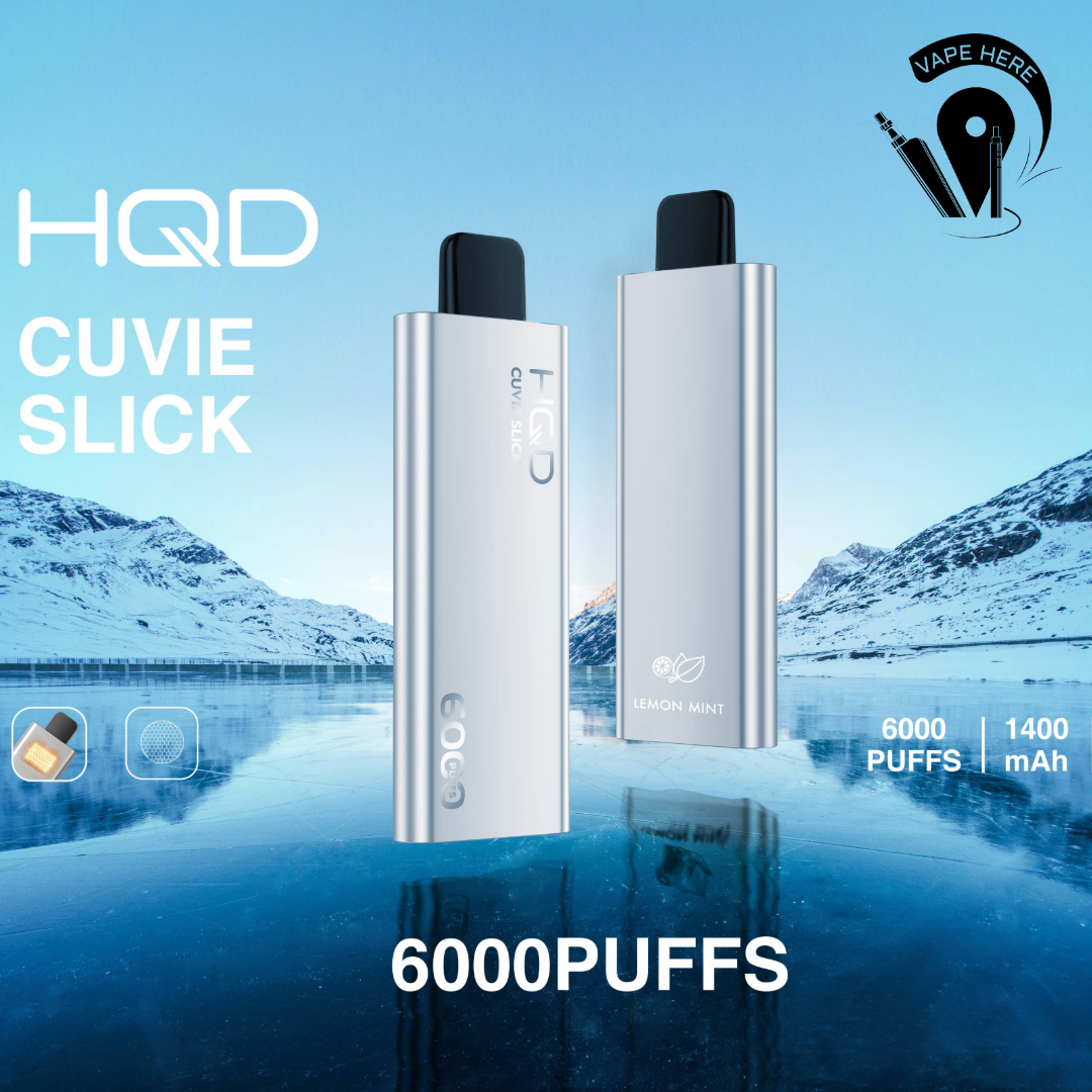 HQD CUVIE SLICK 6000 PUFFS DISPOSABLE VAPE UAE Dubai