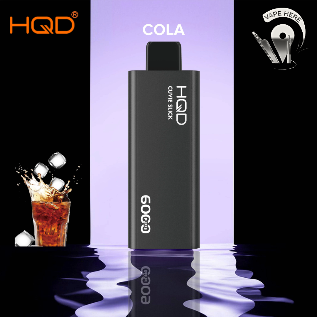 HQD CUVIE SLICK 6000 PUFFS DISPOSABLE VAPE Cole Ice UAE Ras Al Khaimah