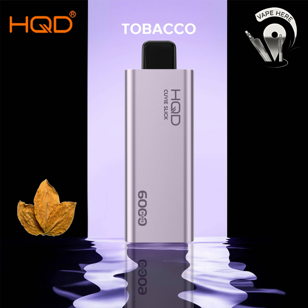 HQD CUVIE SLICK 6000 PUFFS DISPOSABLE VAPE Tobacco Vanilla UAE Al Ain