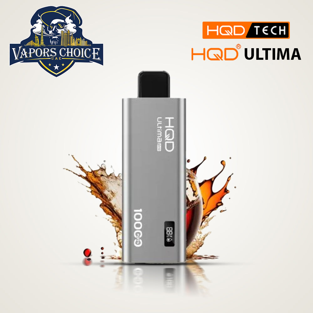 HQD ULTIMA PRO (50mg) 10000 PUFFS - DISPOSABLE VAPE Cola UAE Fujairah