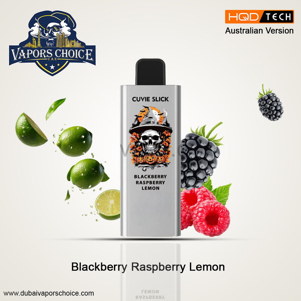 HQD 6000 Puffs Australian Version - Non-Rechargeable Disposable Vape Blackberry Raspberry Lemon UAE Abu Dhabi & Ajman